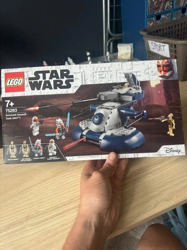 LEGO Star Wars 75283 AAT compleet met doos, Ophalen of Verzenden, Gebruikt