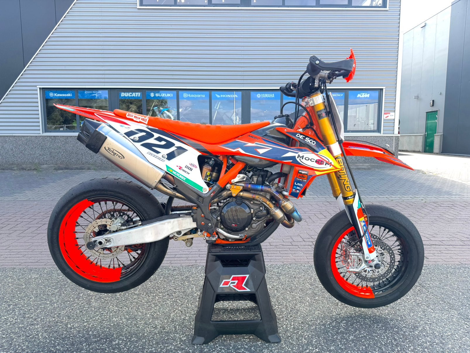 KTM 450 Smr MTR Team 2022 ex Holbacher Supermoto Supermotard, 6 versnellingen, Ktm, Ophalen of Verzenden, Zo goed als nieuw