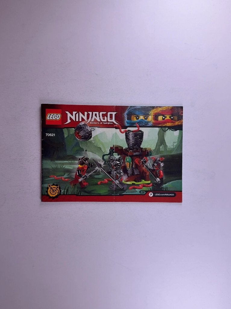 LEGO Ninjago 70621 (Instructions) for Set 70621 The Vermilli, Gebruikt, Lego, Overige typen, Ophalen of Verzenden