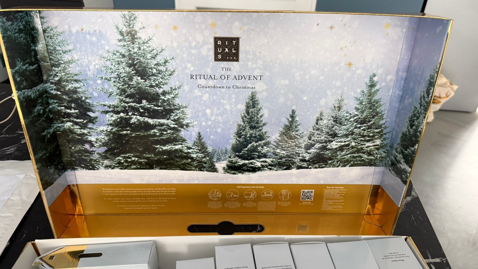 Lege adventkalender doos van Rituals, Ophalen of Verzenden, Gebruikt