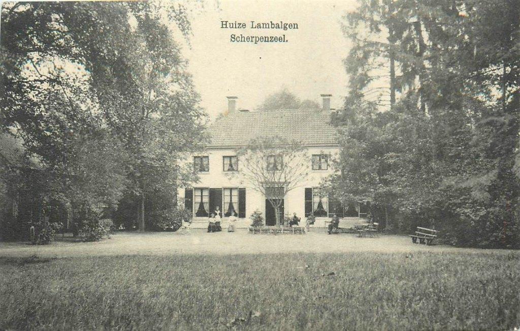 701-253-013 Scherpenzeel Huize Lambalgen, Verzenden, Voor 1920, Gelderland