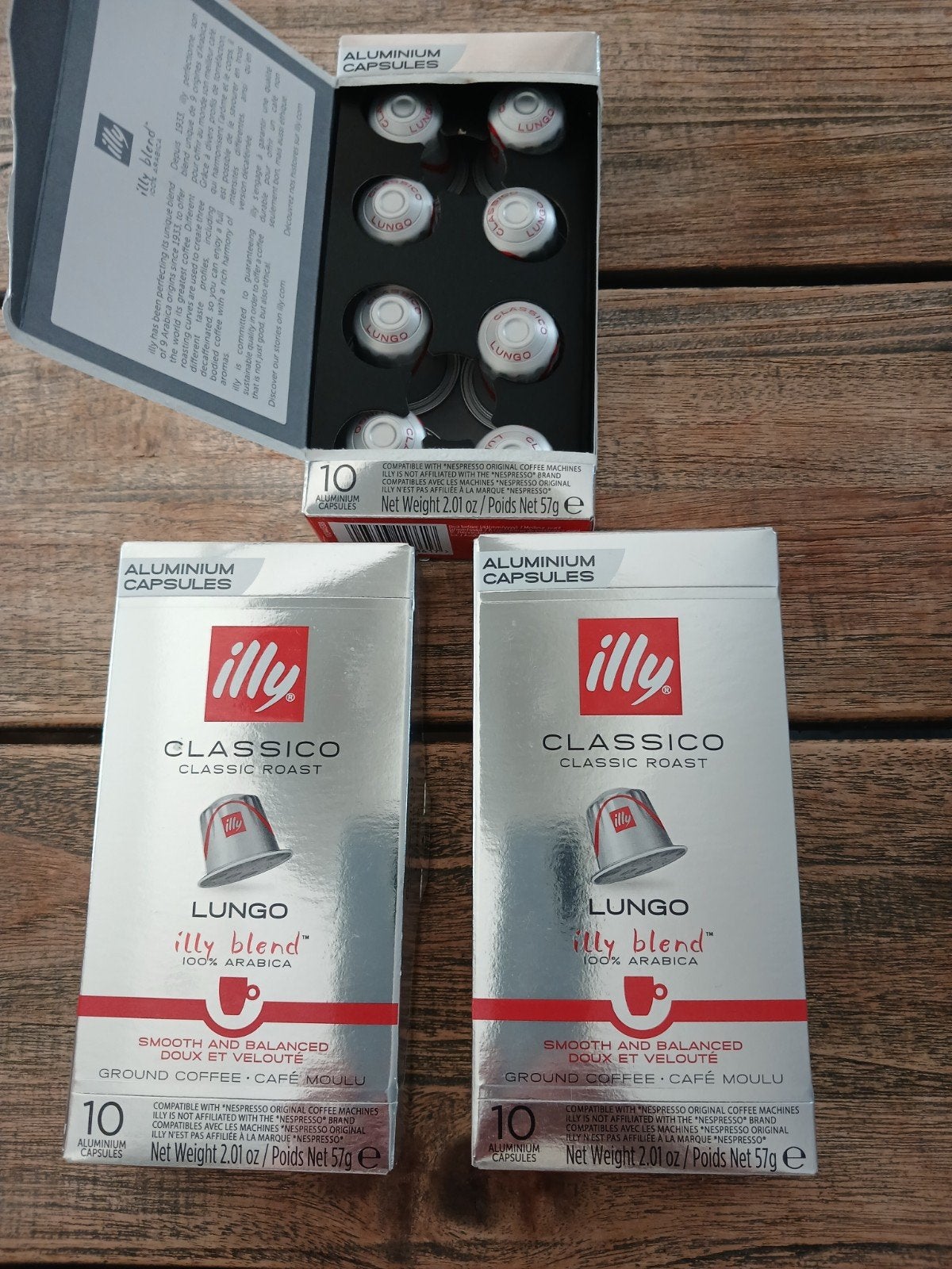 Illy Classico Lungo Nespresso capsules Nieuw, Overige modellen, Nieuw, Ophalen of Verzenden, 1 kopje