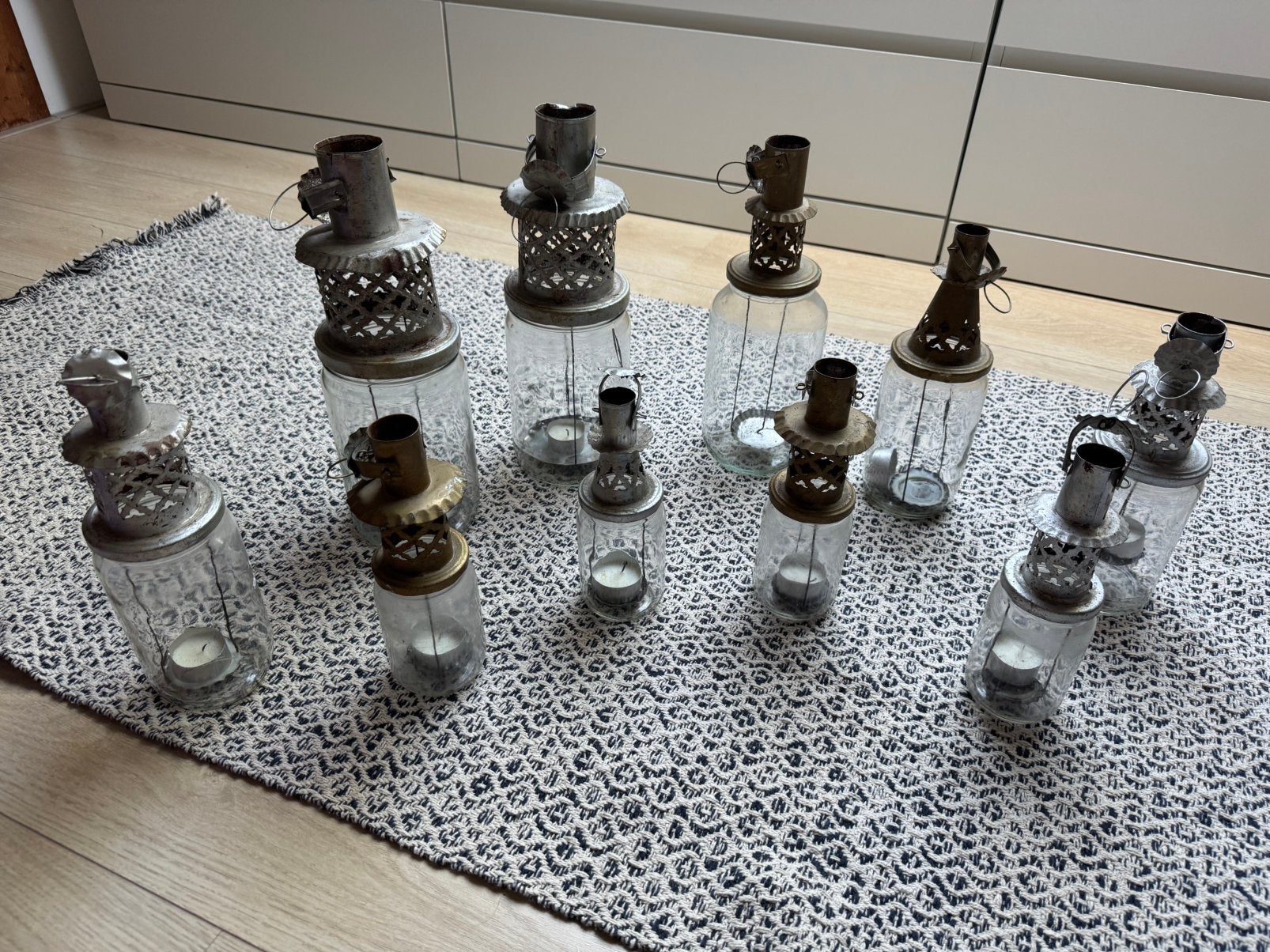 Marrokkaanse windlichten, Ophalen of Verzenden, Overige materialen, Minder dan 25 cm
