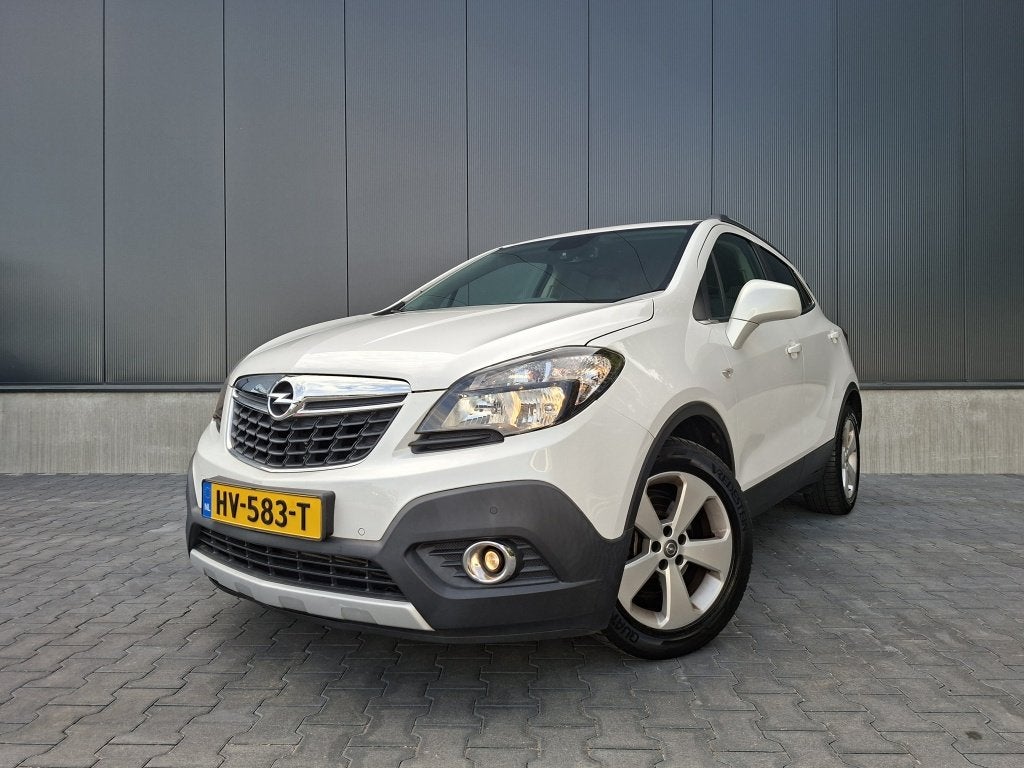 Opel Mokka 1.4 T Cosmo | Bluetooth | Half lederenbekleding |, Auto's, Dealer onderhouden, Automatische klimaatregeling, Gebruikt