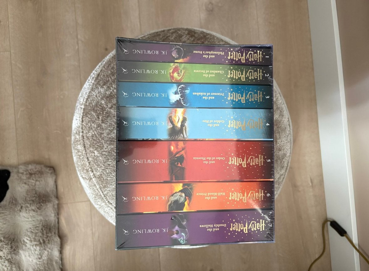 Harry Potter boxset collectie boeken 7 delig - Engelstalig, Ophalen of Verzenden, Nieuw, Boek of Poster