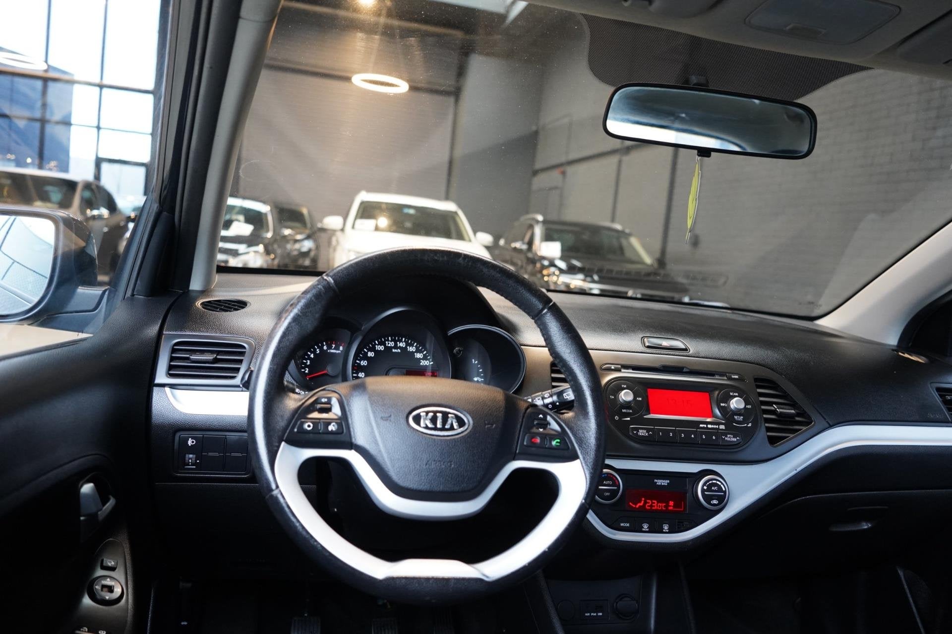 Kia Picanto 1.0 CVVT Super Pack | AIRCO | ELEK.RAMEN | NAP |, Auto's, Kia, Voorwielaandrijving, Euro 5, Stof, Gebruikt
