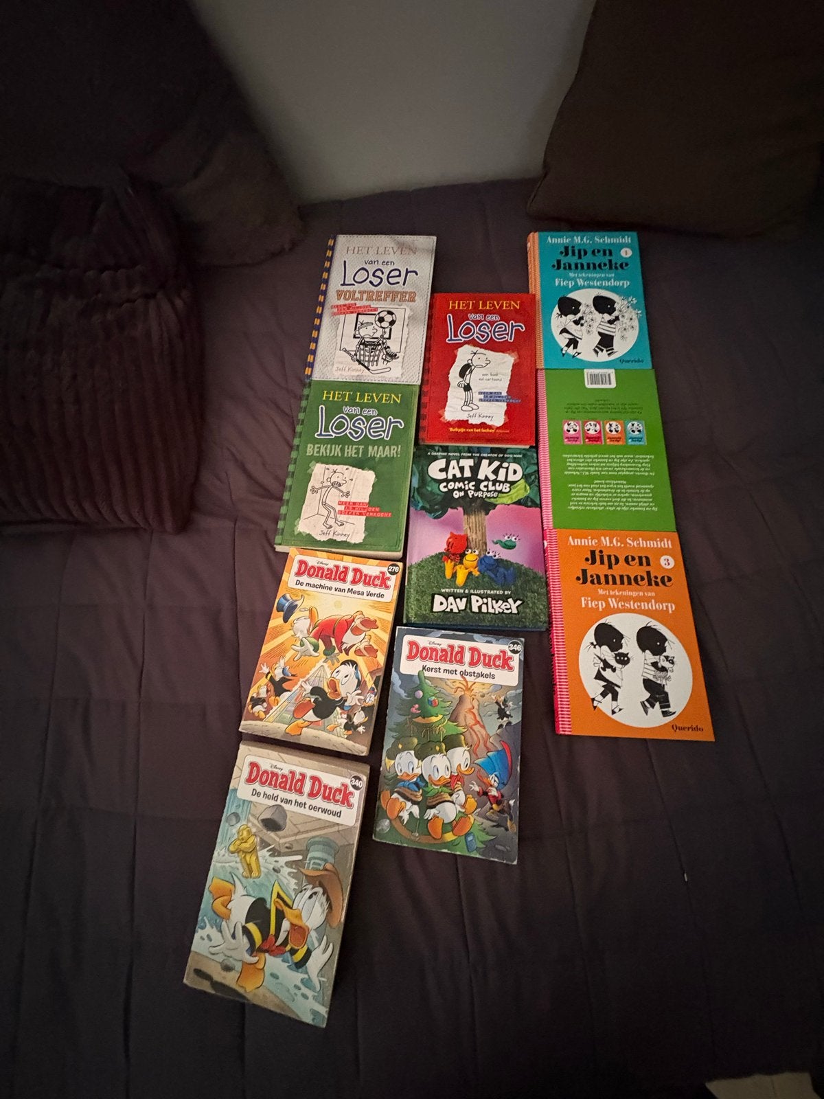 Grote collectie kinderboeken: Jip en Janneke, Donald Duck, L, Ophalen, Gelezen, Fictie algemeen
