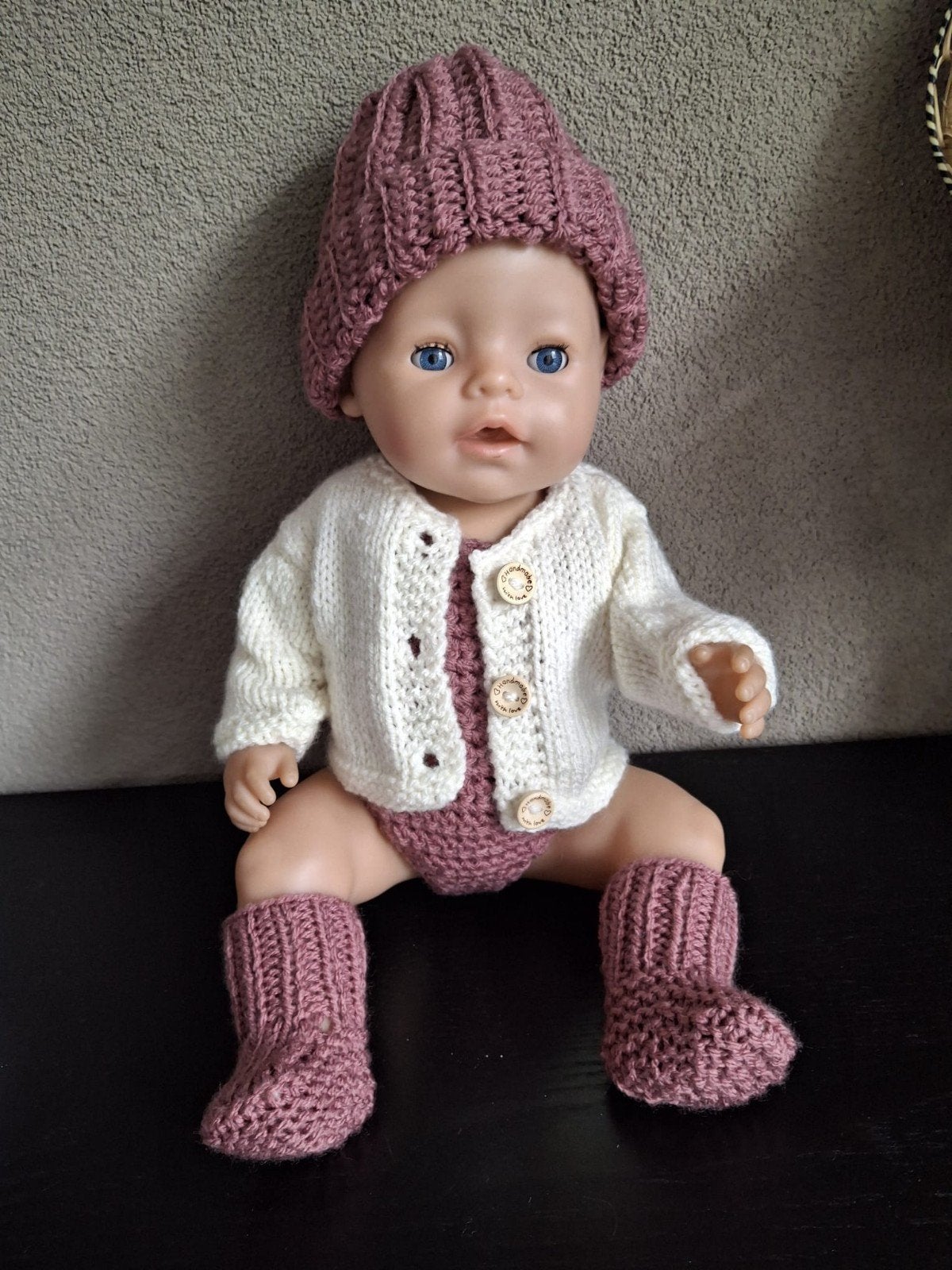 poppenkleertjes pop bb 43 cm, Ophalen of Verzenden, Nieuw, Babypop