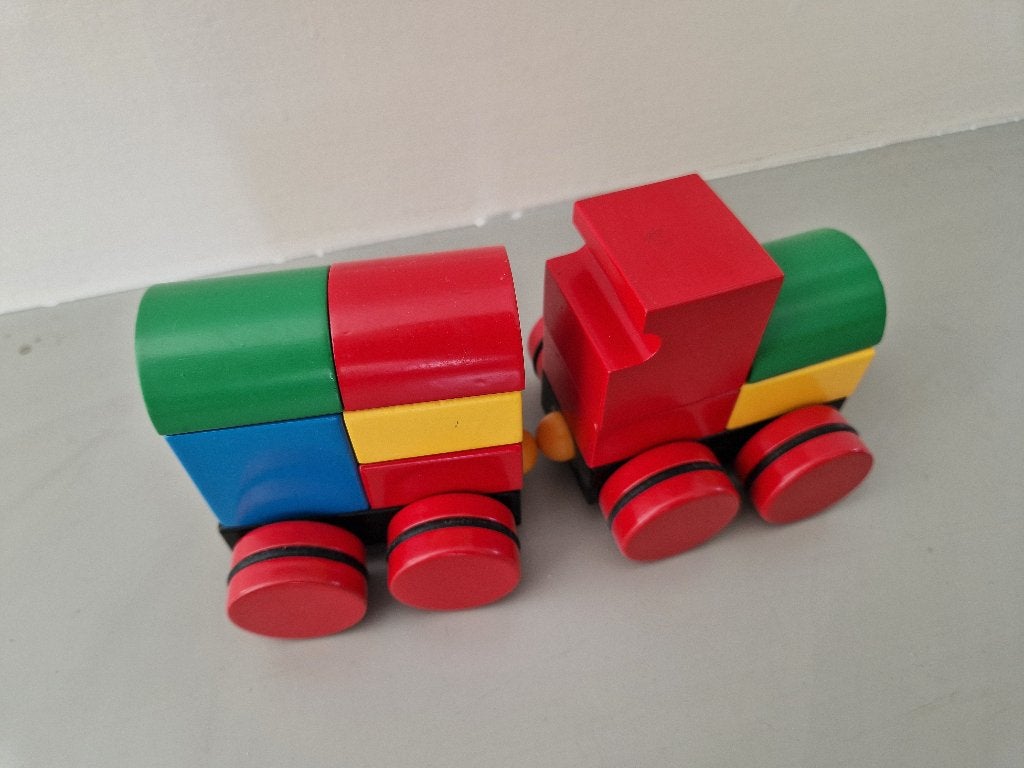 BRIO magnetische stapeltrein 30124 va 12mnd, Ophalen, Zo goed als nieuw