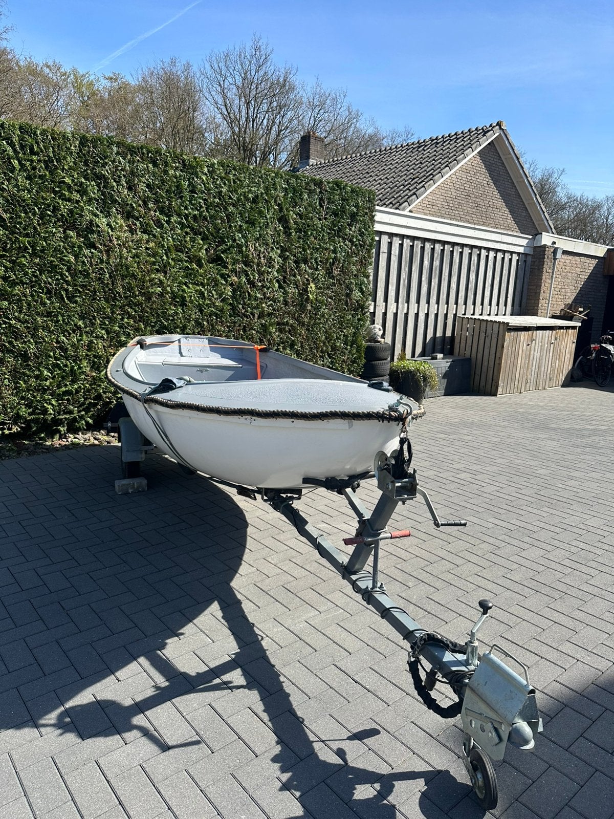 Boot met trailer actie 650,00 vandaag ophalen, Ophalen, Zo goed als nieuw, Overige typen, Motorboot