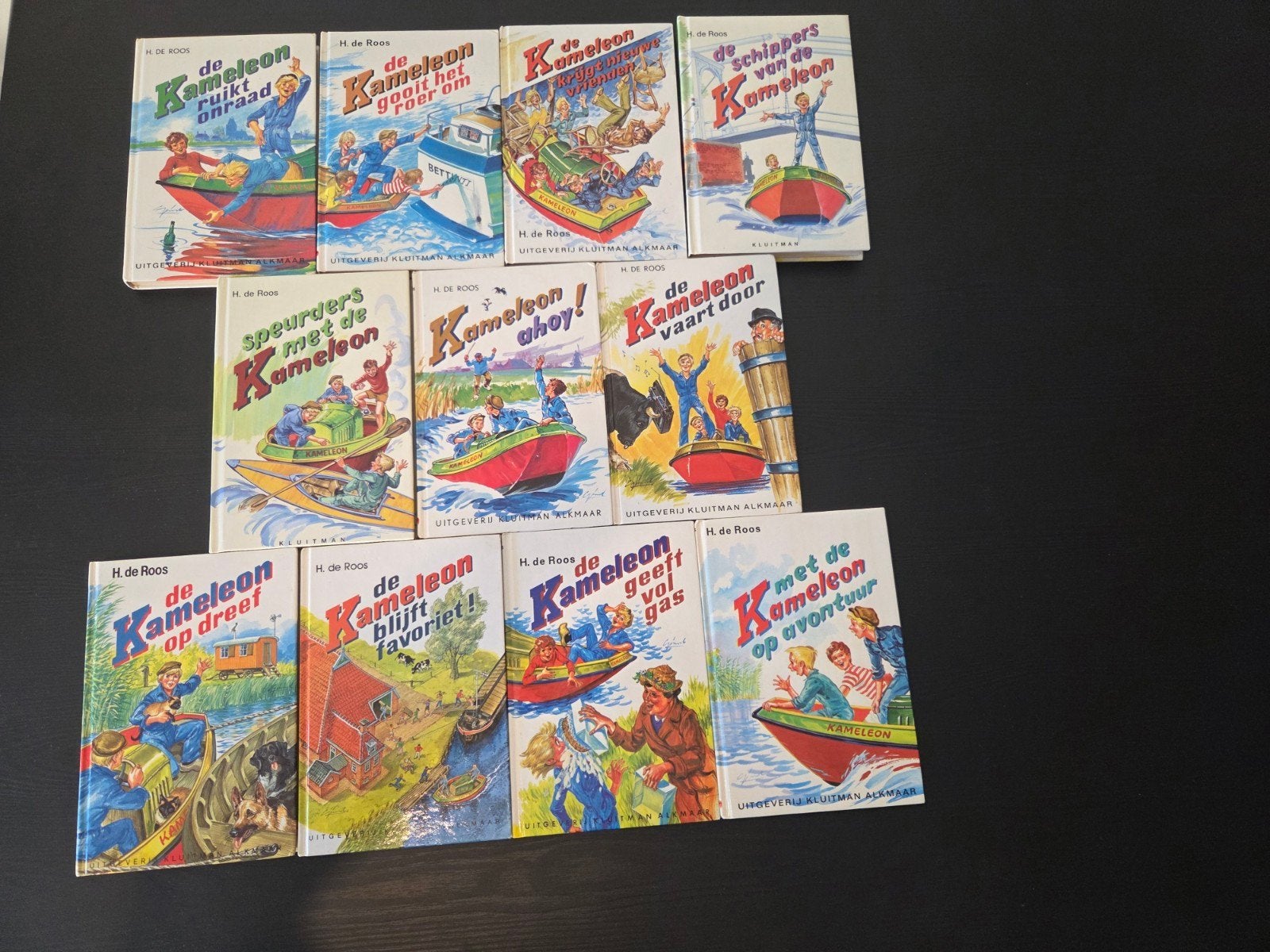11 de Kameleon boeke, Boeken, Ophalen of Verzenden, Gelezen, H. de Roos, Non-fictie