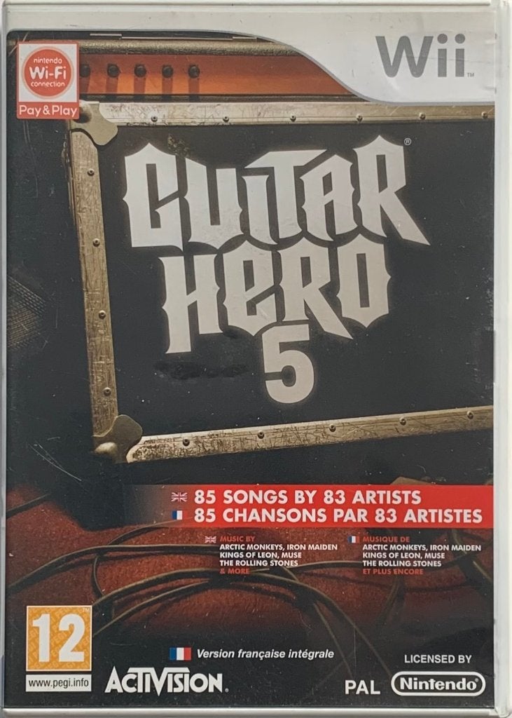 Guitar Hero 5 [Wii], Spelcomputers en Games, Games | Nintendo Wii, Muziek, Gebruikt, Ophalen of Verzenden, 3 spelers of meer
