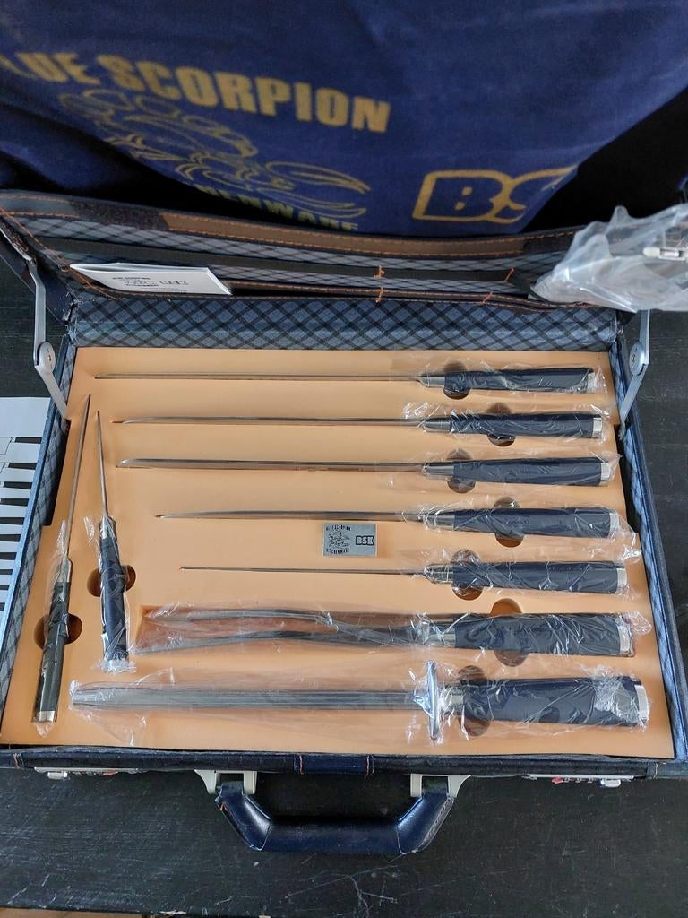 Blue Scorpion BSK Bestekset - Nieuw in Koffer, Ophalen of Verzenden, Nieuw, Rvs of Chroom, Bestekset