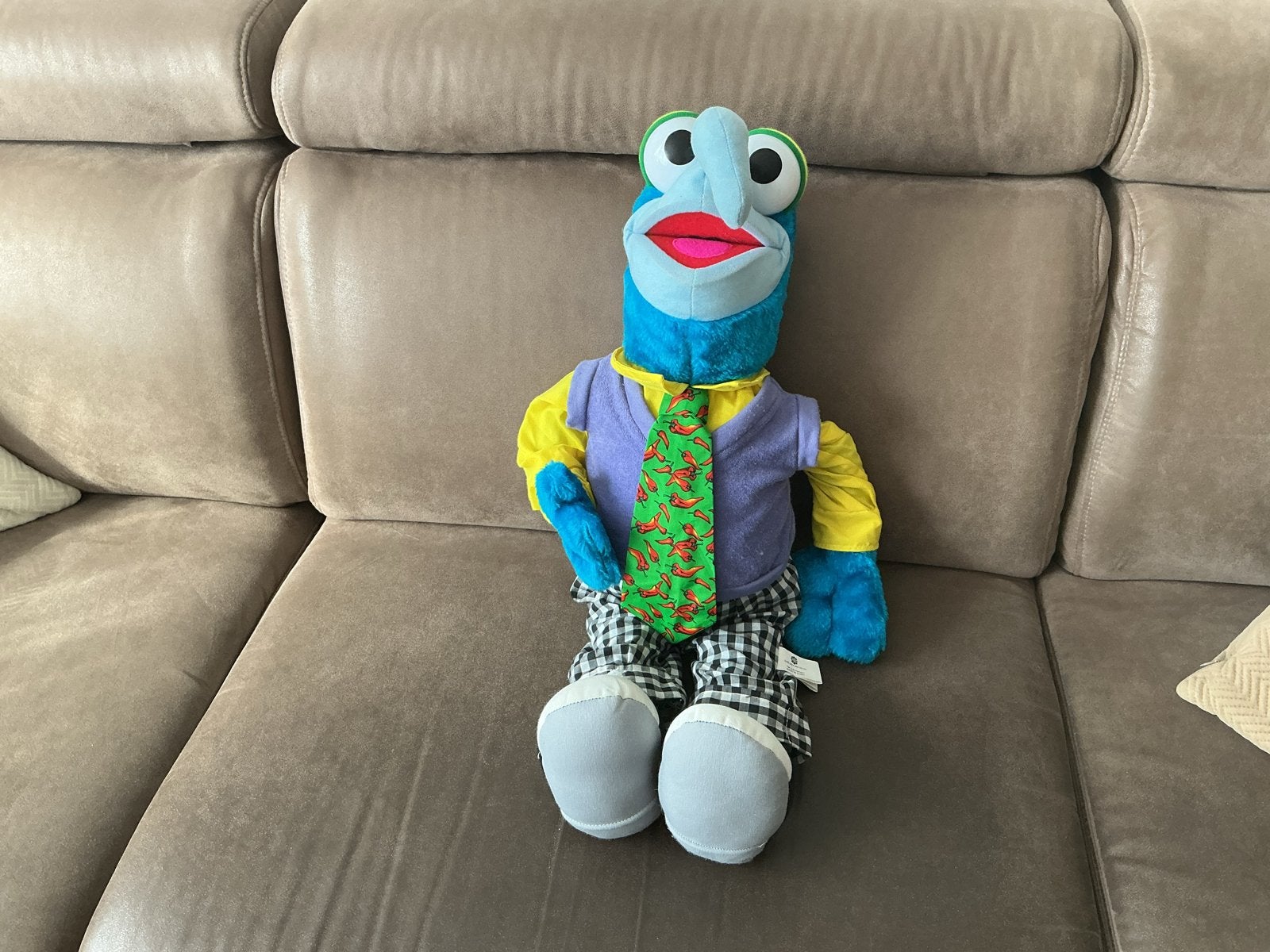Muppit grote Gonzo knuffel, Verzamelen, Ophalen of Verzenden, Gebruikt
