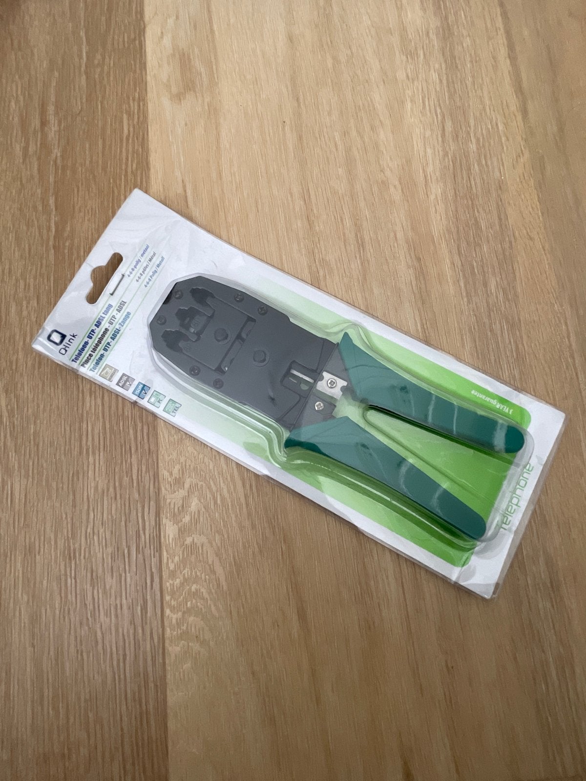 Qlink Telefoon UTP RJ45 RJ11 Krimptang - Nieuw in verpakking, Ophalen of Verzenden, Nieuw