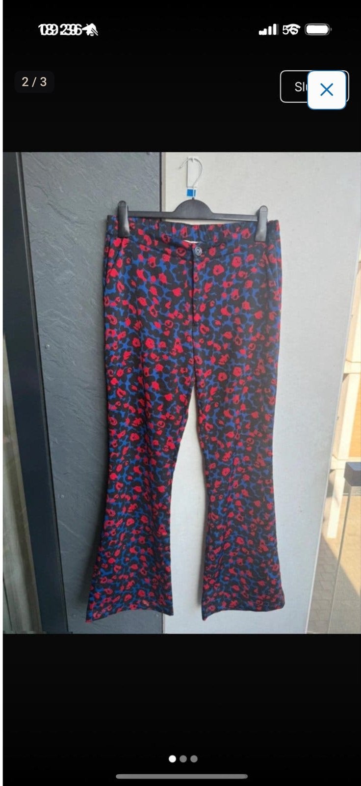 Fabienne Chapot broek met bloemenprint 40, Maat 38/40 (M), Meerkleurig, Ophalen of Verzenden, Zo goed als nieuw
