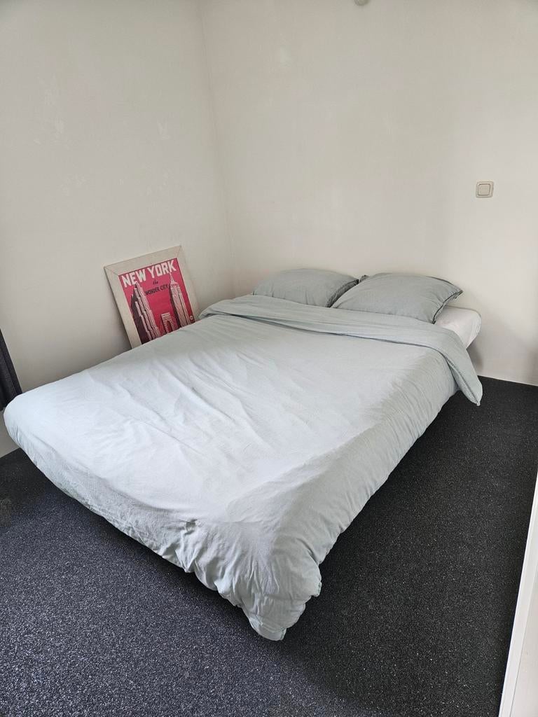 Slaapbank / Bedbank - Hoes ook beschikbaar, Ophalen, Tweepersoons, 140 cm