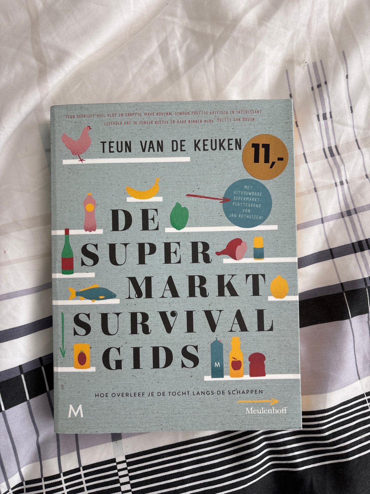 De Supermarkt Survival Gids - Teun van de Keuken, Overige typen, Ophalen of Verzenden, Zo goed als nieuw, Gezond koken