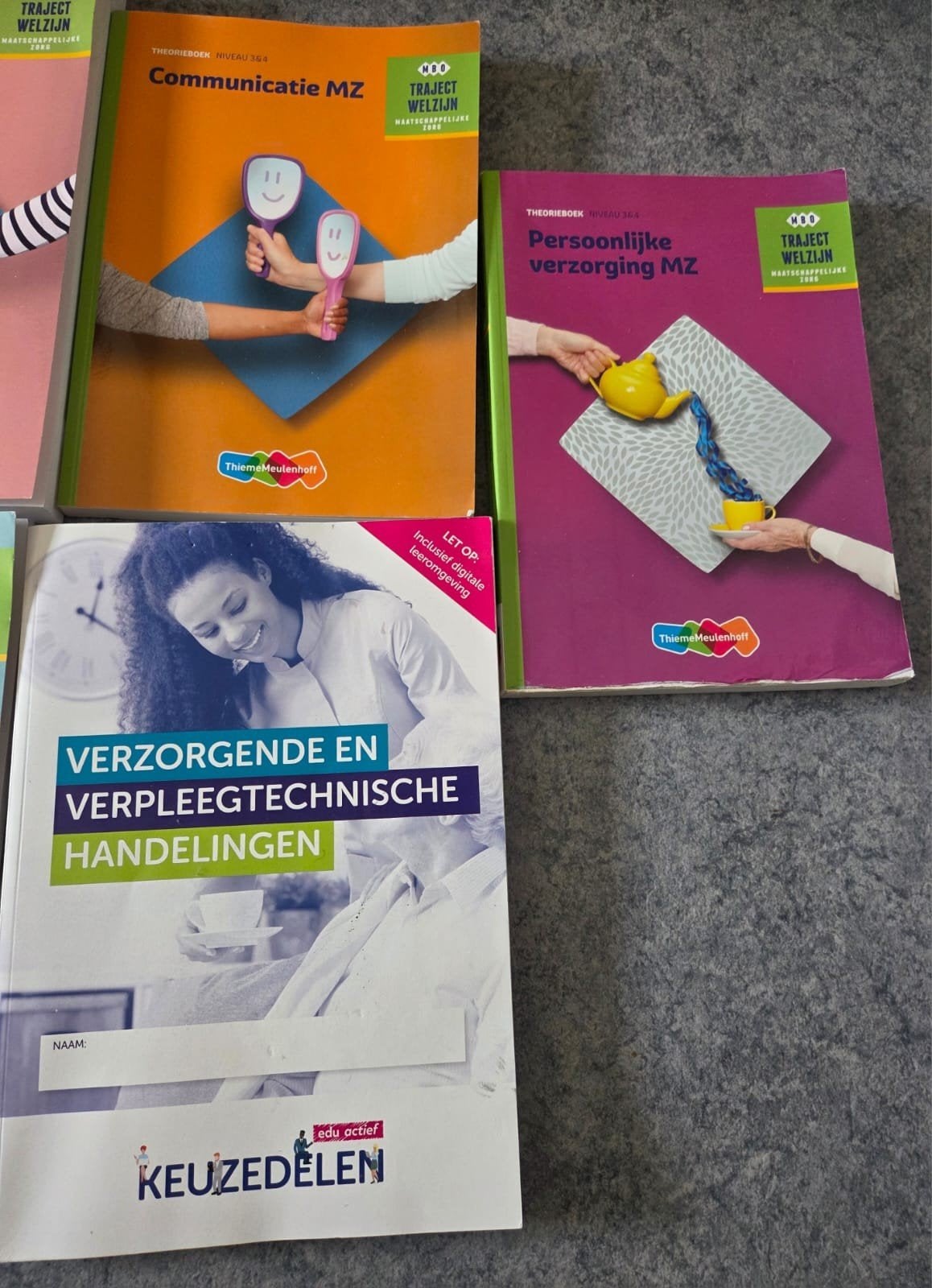 Zorg opleiding boekenMBO, Ophalen of Verzenden, Zo goed als nieuw, Overige niveaus