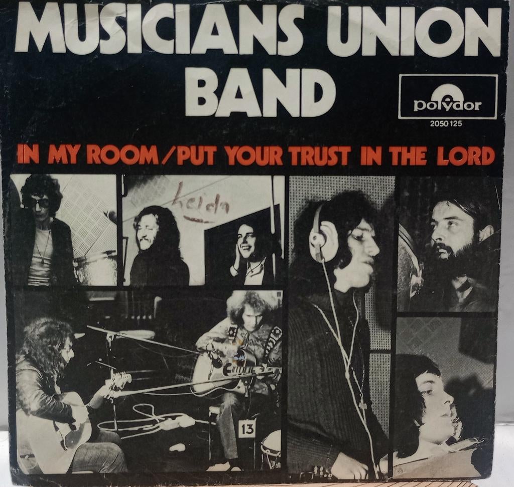Musicians Union Band ‎– In My Room, Gebruikt, 7 inch, Single, Ophalen of Verzenden