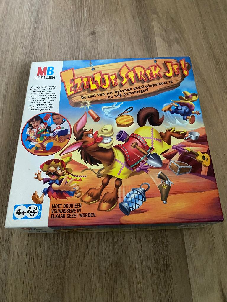 Spel Ezeltje strek je!, Ophalen of Verzenden, Gebruikt