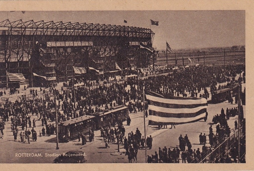 746D Rotterdam Feijenoord Stadion, Ophalen of Verzenden, 1920 tot 1940, Ongelopen, Zuid-Holland