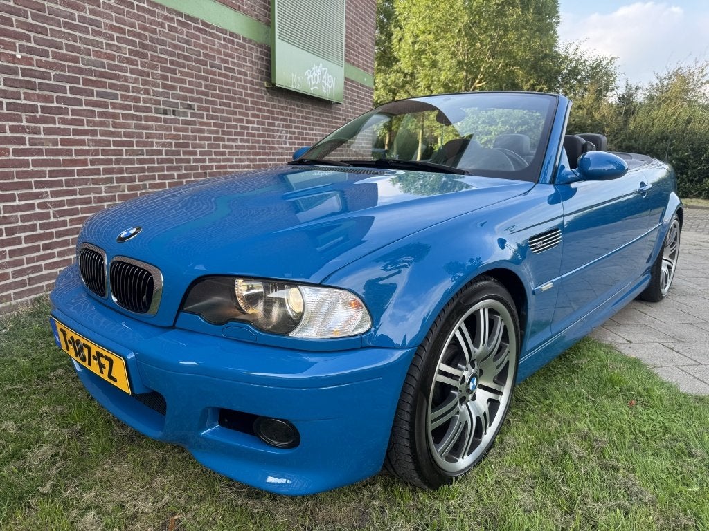 BMW 3 Serie M3 cabrio M///*COLLECTORS-ITEM* (bj 2003), Automaat, Gebruikt, Zwart, Cabriolet