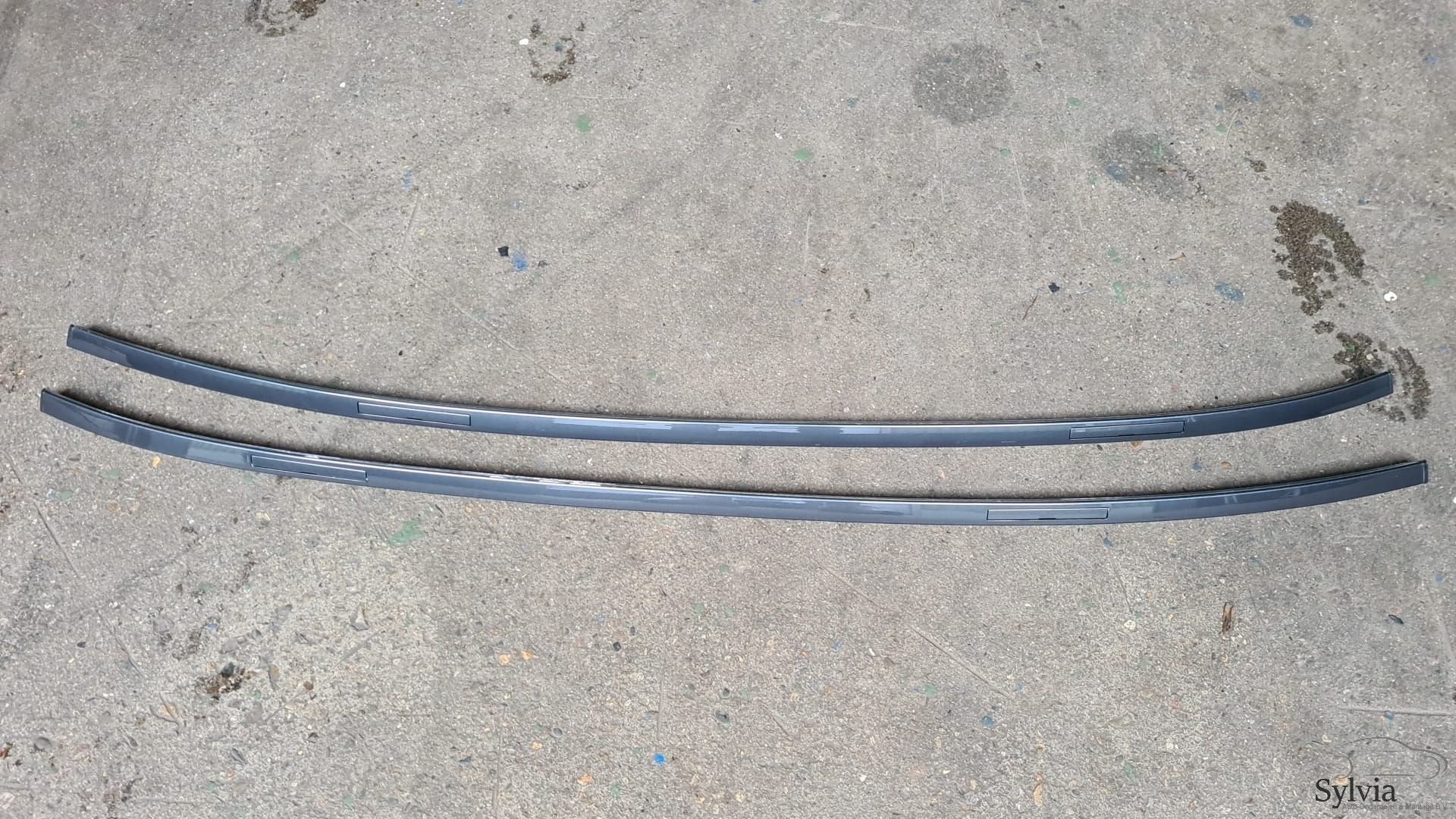 Dak lijsten set BMW 3 serie F30 + LCi Mineraalgrau B39 / Sch, Gebruikt, -, -, Ophalen of Verzenden