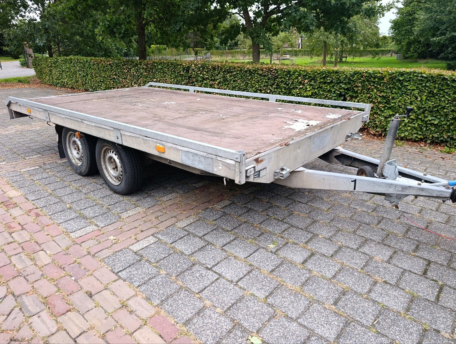 hapert AL2700 220cm breed!, Auto diversen, Aanhangers en Bagagewagens, Ophalen