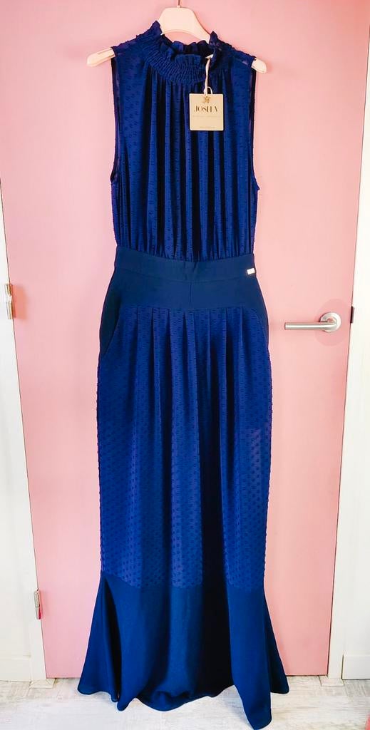 Nieuwe lange jurk van Josh V maat S, Overige typen, Blauw, Nieuw, Ophalen of Verzenden