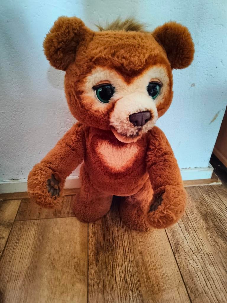 FurReal Interactieve Knuffel Beer Cubby, Kinderen en Baby's, Speelgoed | Knuffels en Pluche, Overige typen, Ophalen of Verzenden