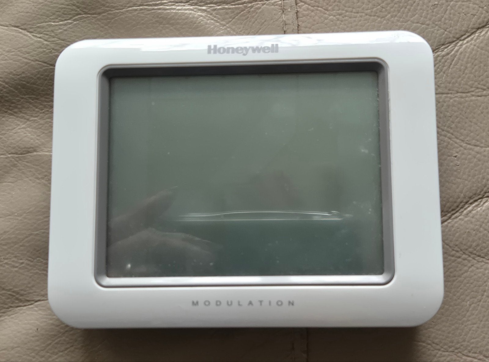 Honeywell touchscreen klokthermostaat, standaard uitvoering, Ophalen of Verzenden, Slimme thermostaat, Gebruikt