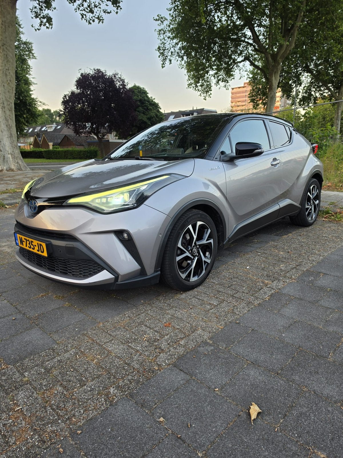Toyota C-HR 1.8 Hybrid Business Plus Leder CarPlay Android, Auto's, Toyota, Particulier, C-HR, ABS, Achteruitrijcamera, Adaptieve lichten
