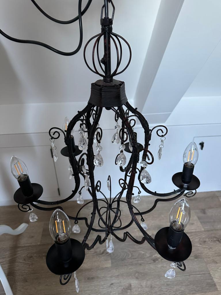 Mooie kroonluchter van Riviera Maison, Ophalen of Verzenden, Zo goed als nieuw