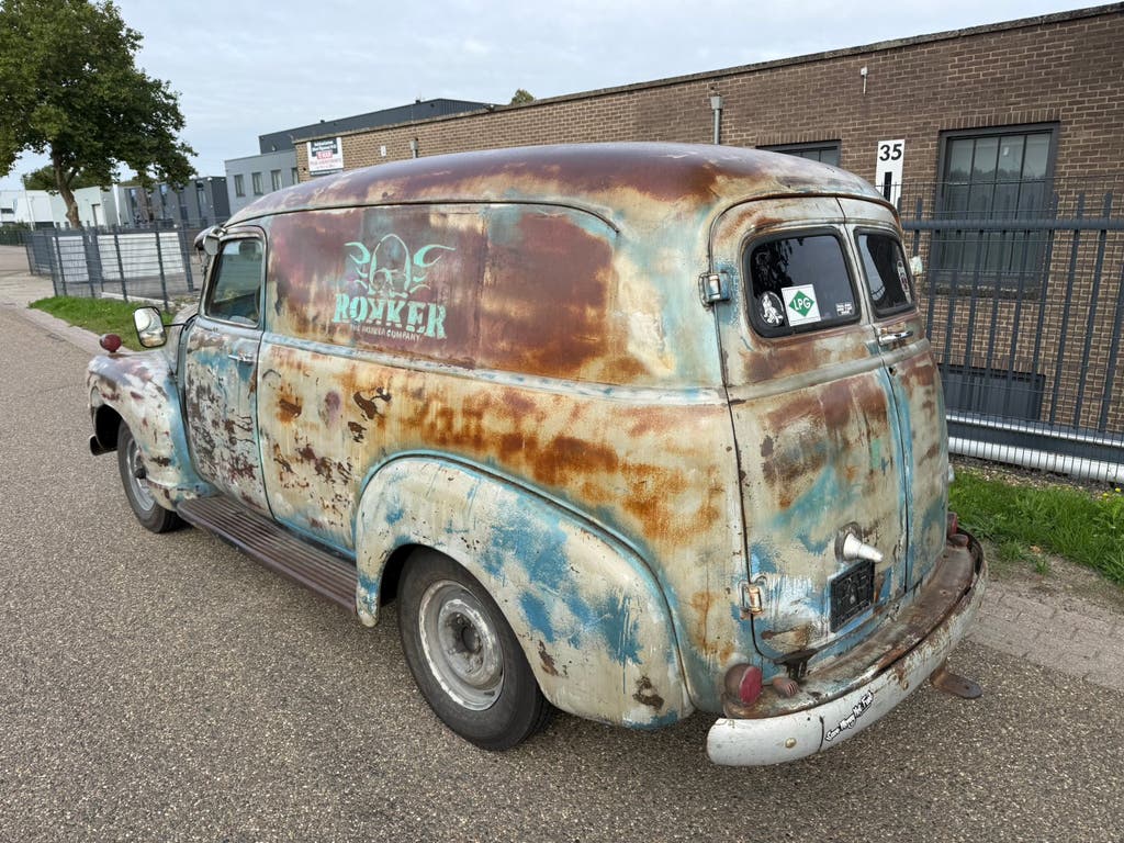 1948 GMC 3100 Panel Van Patina Ratrod 383 V8 Hotrod, foto 4
