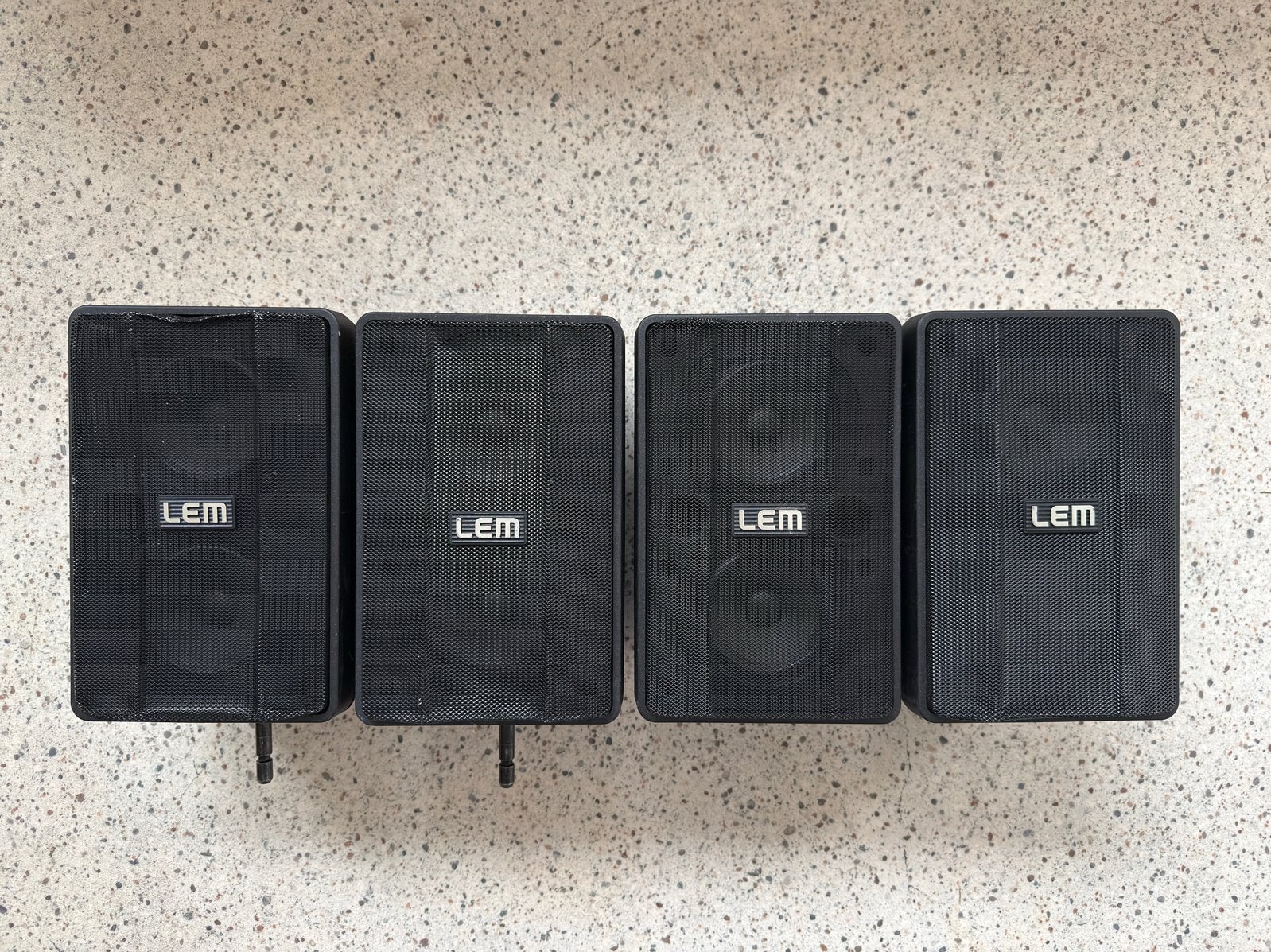 LEM Luidsprekers - Set van 4, Overige merken, Gebruikt, 120 tot 150 watt, Overige typen