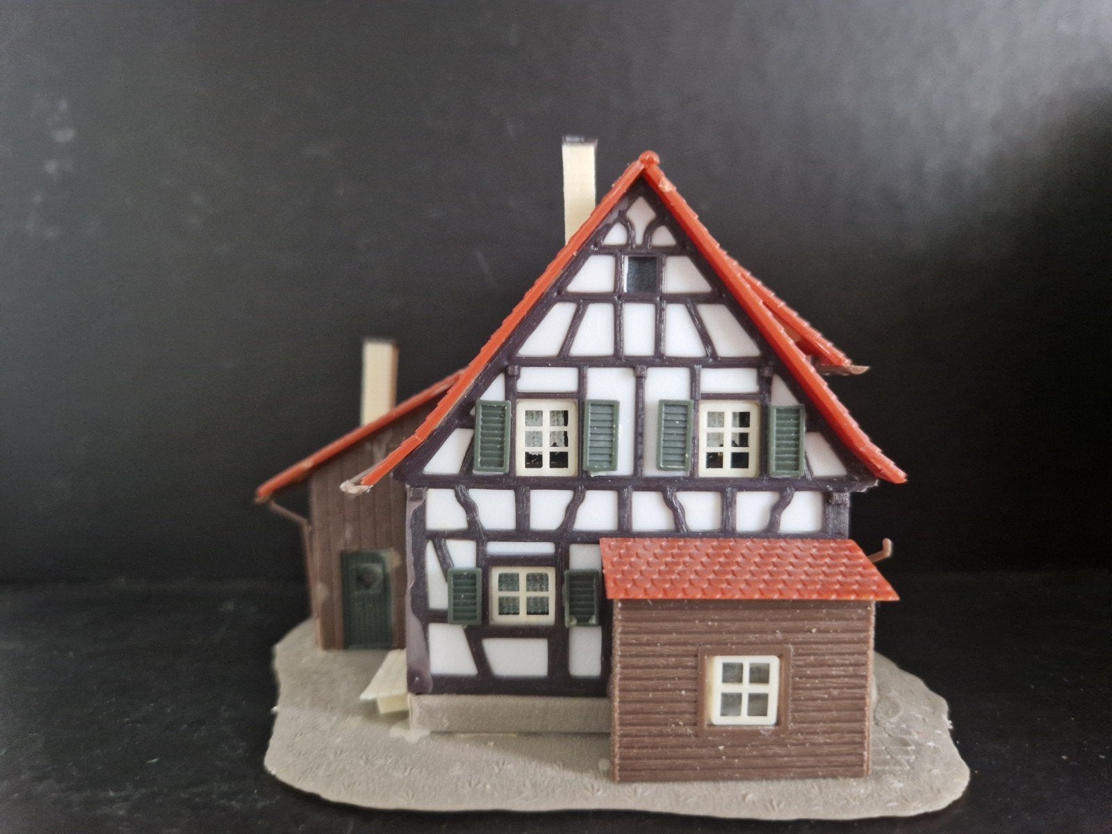Huisje modelbouw - Vakwerkhuisje, Ophalen of Verzenden, Gebruikt, Overige typen, Overige merken