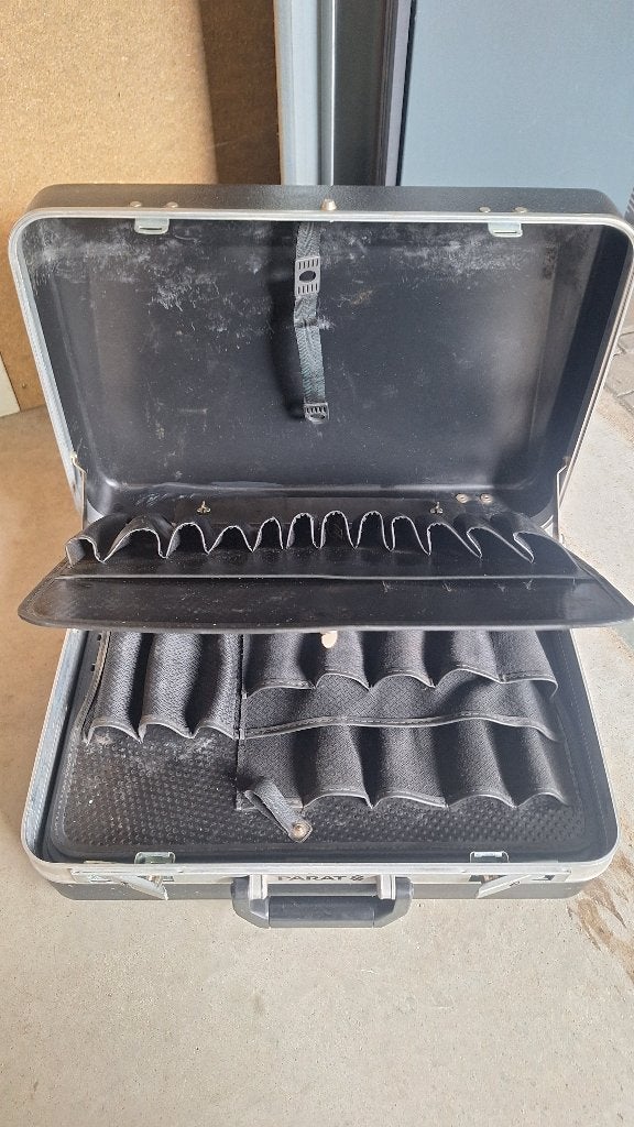 Parat Service koffer gereedschap koffer karwei koffer., ,, Ophalen of Verzenden, Zo goed als nieuw, ,