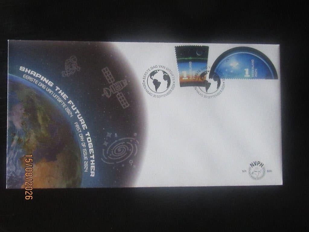 Nico Nederland FDC 886 Blanco 2024, Ophalen of Verzenden, Onbeschreven, Nederland