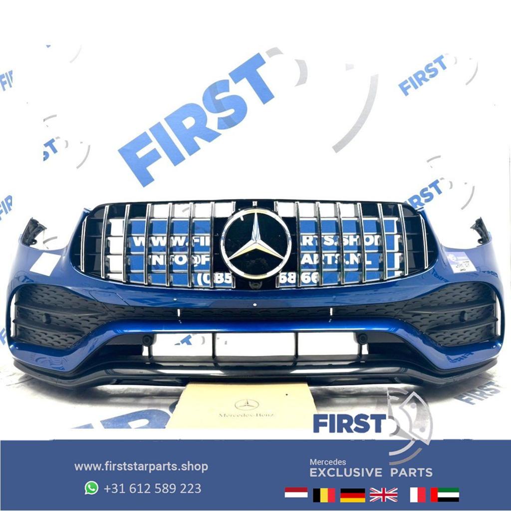 W253 GLC AMG FACELIFT VOORBUMPER Mercedes 2018-2022 BUMPER B, Gebruikt, -, Voor, Ophalen of Verzenden