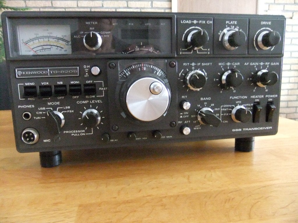 Kenwood TS-820S, Ophalen, Gebruikt, Zender en Ontvanger