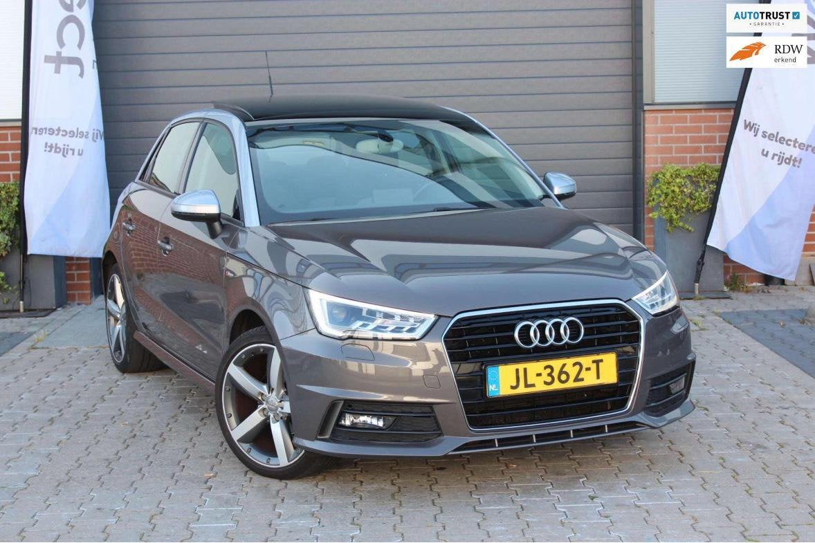 Audi A1 1.0 Tfsi 70KW Sportback S-tr 2016 Bruin, Auto's, Audi, A1, Bruin, 49 €/maand, Origineel Nederlands