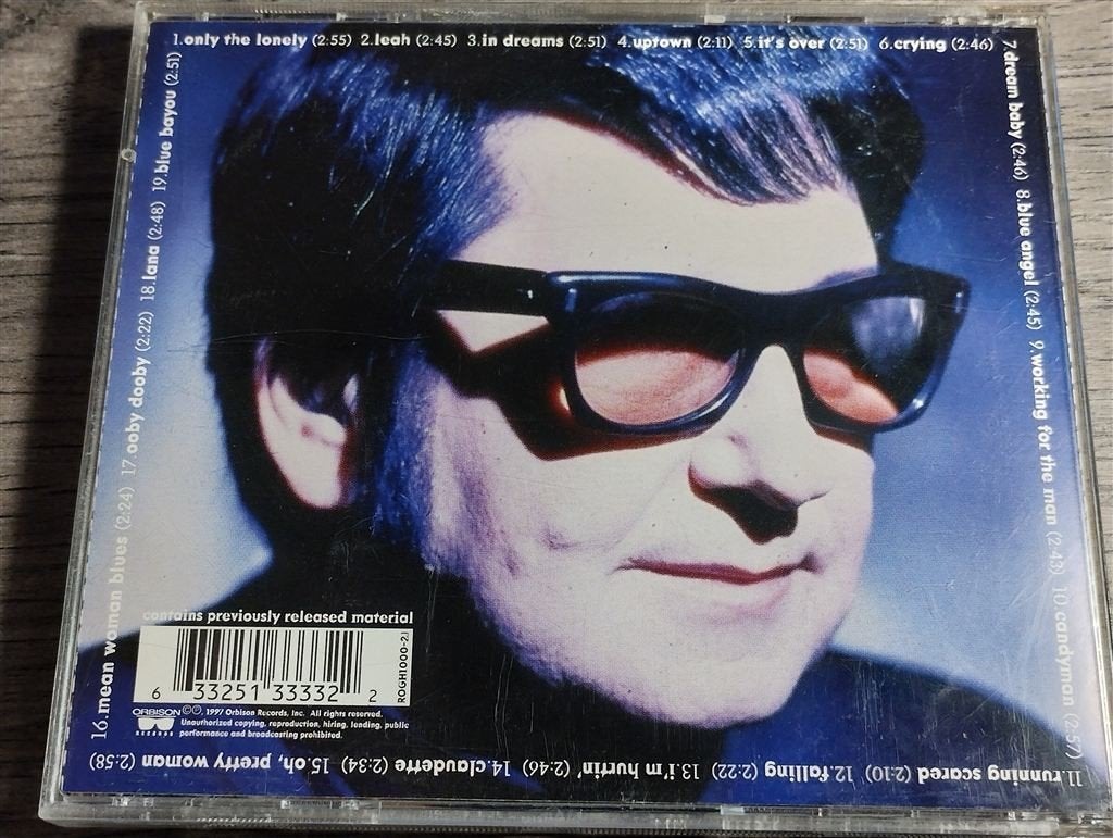 Roy Orbison - Greatest Hits [1997], Ophalen of Verzenden, Zo goed als nieuw