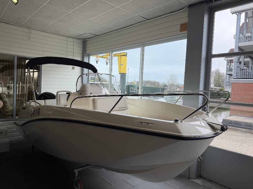Quicksilver Activ 535 Open incl. Mercury 100 pk | Vaarklaar!, Zo goed als nieuw, Ophalen, 70 pk of meer, Buitenboordmotor