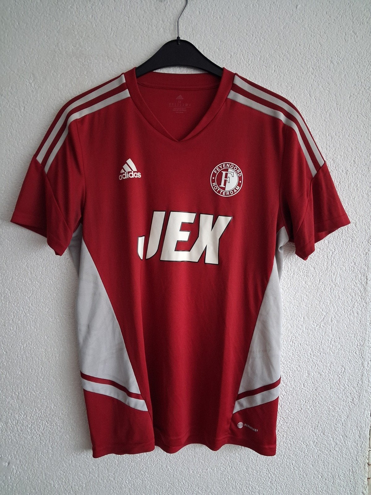 Adidas Feyenoord Thuisshirt Maat M, Maat 48/50 (M), Ophalen of Verzenden, Zo goed als nieuw, Adidas