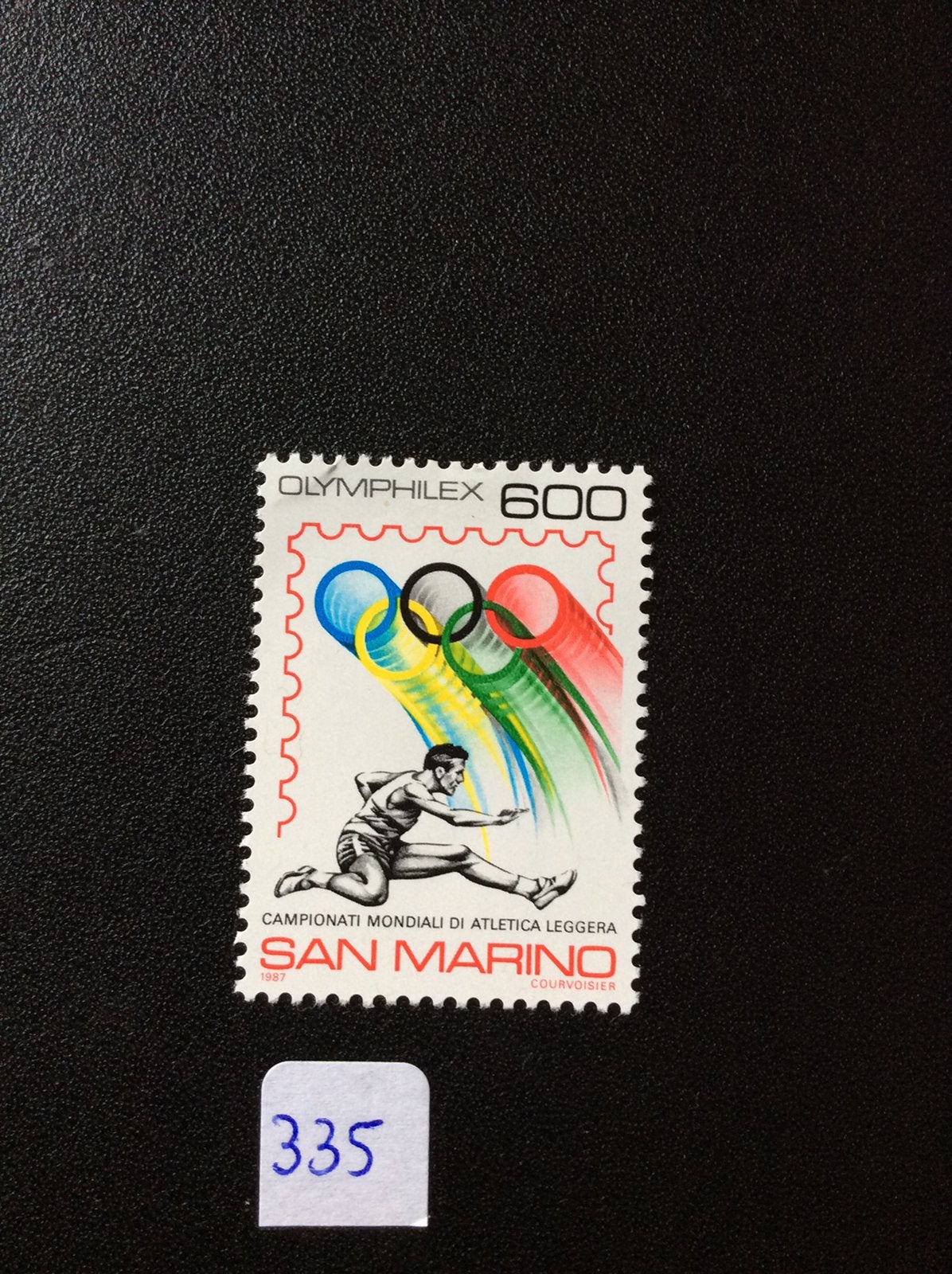 San Marino postzegel 1987 Mi 1374, Ophalen of Verzenden, Overige landen