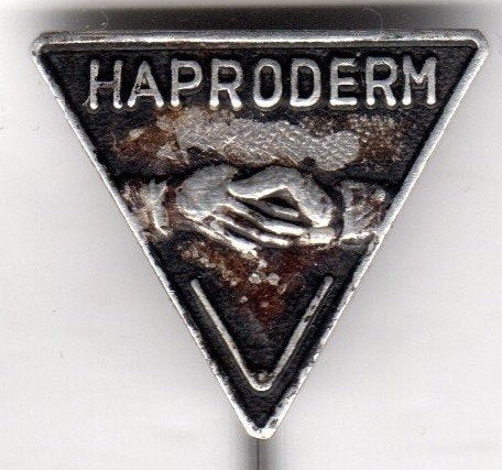 Speldje HAPRODERM APOTHEEK (A9), Verzamelen, Speldjes, Pins en Buttons, Ophalen of Verzenden, Gebruikt, Overige onderwerpen