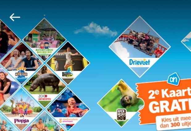 Albert heijn uitjes zegels, Albert Heijn, Ophalen of Verzenden