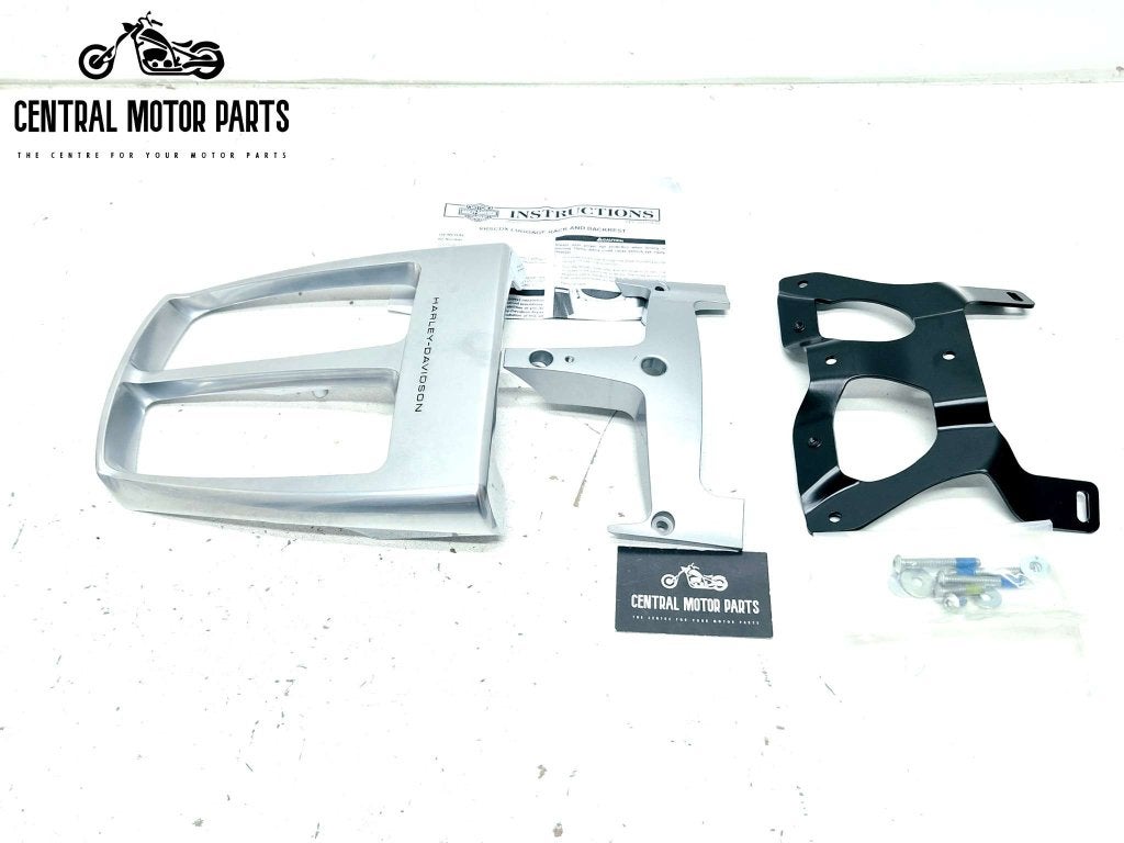 Satin Chrome One Piece Bagagerek VRSCDX 2012-2017, Motoren, Niet ingevuld, Niet ingevuld, Nieuw, Ophalen of Verzenden