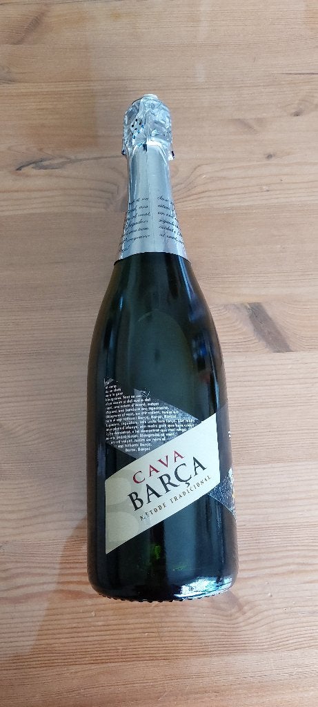 Originele fles Cava Barca (FC Barcelona) Ongeopend!, Maat XL, Ophalen of Verzenden, Nieuw, Clubaccessoires